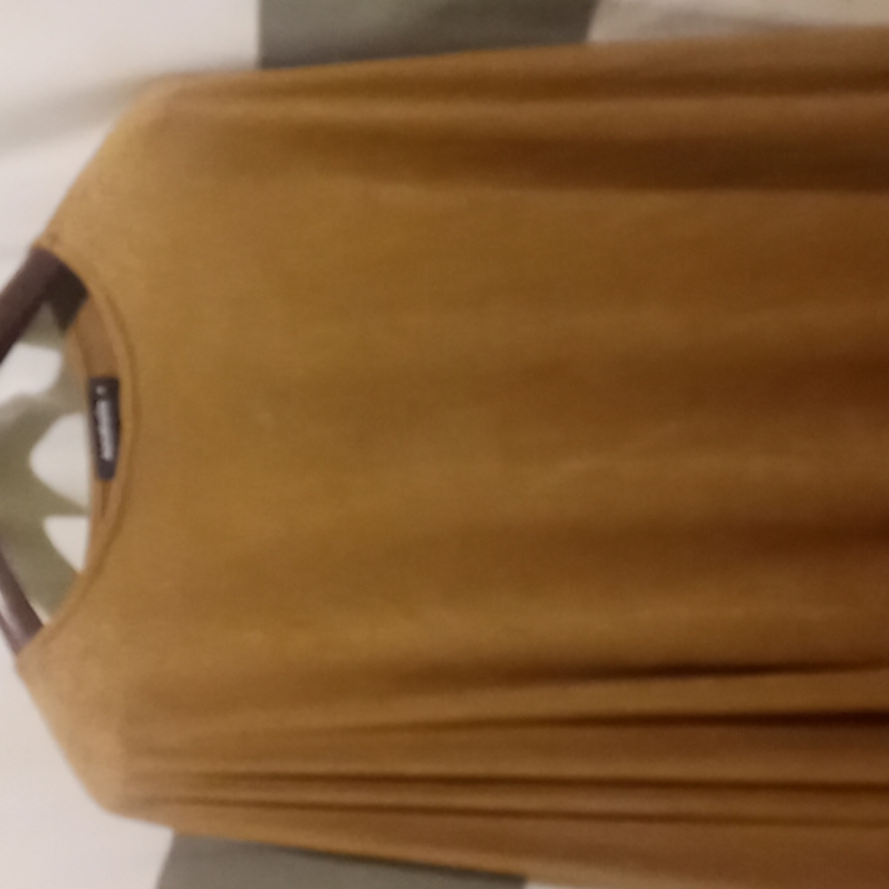 A brown cover up Annabelle size M